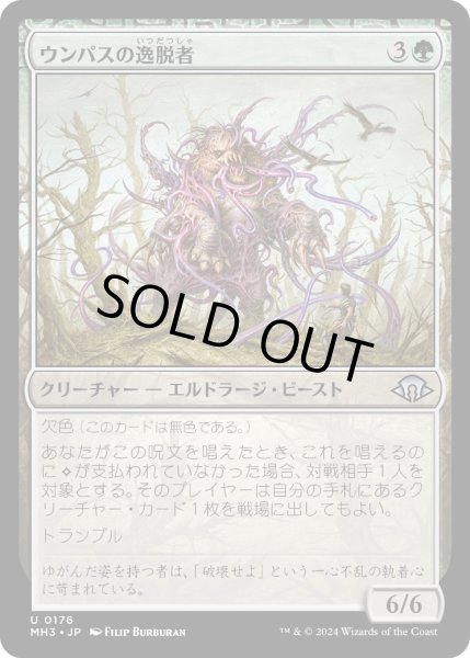 画像1: 【JPN】ウンパスの逸脱者/Wumpus Aberration[MTG_MH3_0176_U] (1)