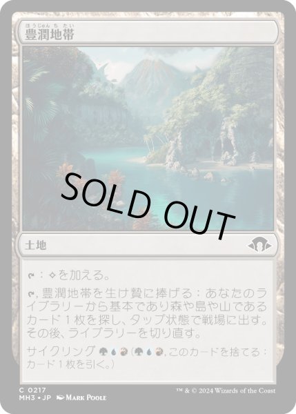 画像1: 【JPN】豊潤地帯/Bountiful Landscape[MTG_MH3_0217_C] (1)