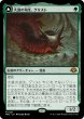 画像1: 【JPN】大食の幼生、グリスト//疫病の群れ、グリスト/Grist, Voracious Larva//Grist, the Plague Swarm[MTG_MH3_0251_M] (1)