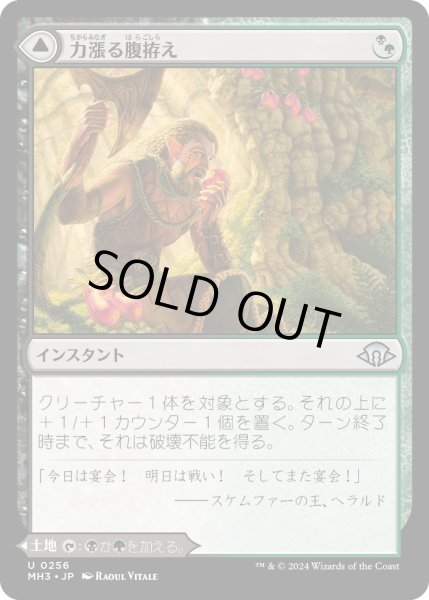 画像1: 【JPN】力漲る腹拵え//原生樹林帯/Revitalizing Repast//Old-Growth Grove[MTG_MH3_0256_U] (1)