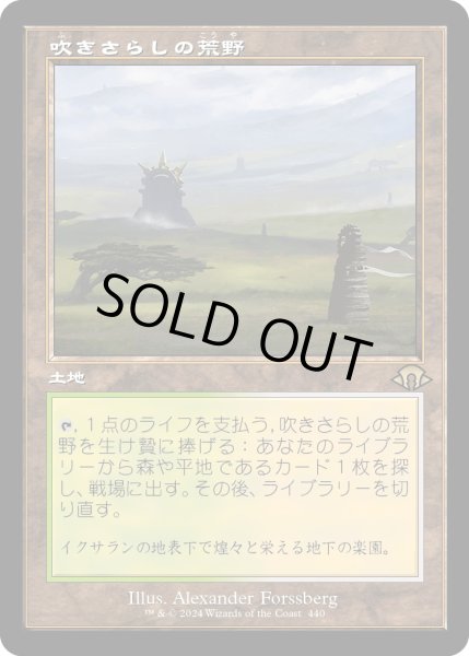 画像1: 【JPN】吹きさらしの荒野/Windswept Heath[MTG_MH3_0440_R] (1)