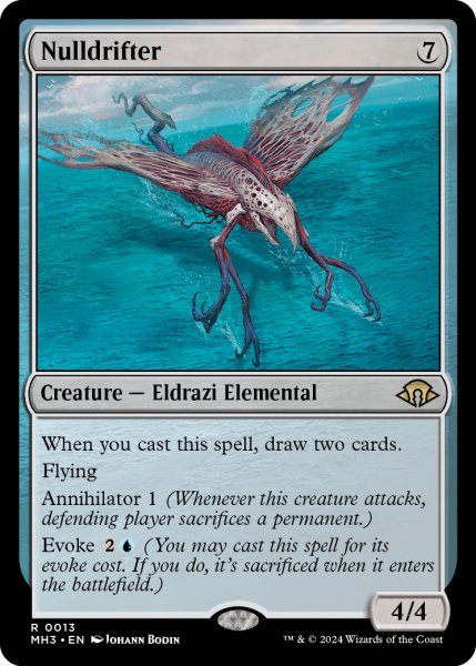 画像1: 【ENG】虚構漂い/Nulldrifter[MTG_MH3_0013_R] (1)