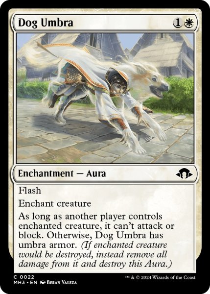 画像1: 【ENG】犬の陰影/Dog Umbra[MTG_MH3_0022_C] (1)