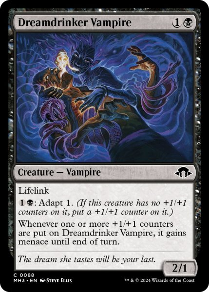 画像1: 【ENG】夢呑みの吸血鬼/Dreamdrinker Vampire[MTG_MH3_0088_C] (1)