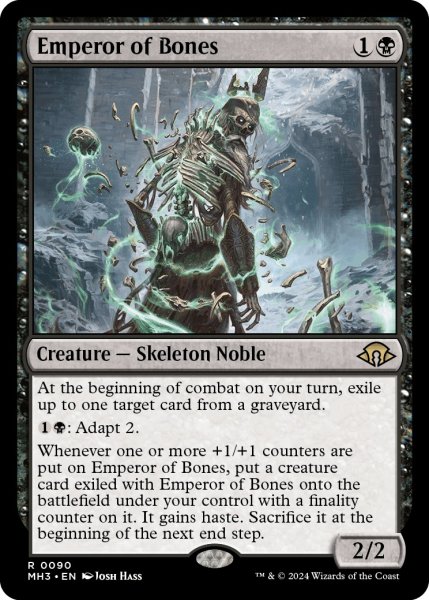 画像1: 【ENG】骨の皇帝/Emperor of Bones[MTG_MH3_0090_R] (1)