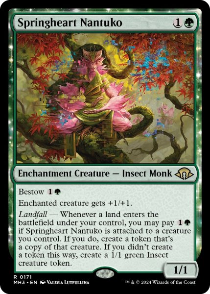 画像1: 【ENG】春心のナントゥーコ/Springheart Nantuko[MTG_MH3_0171_R] (1)