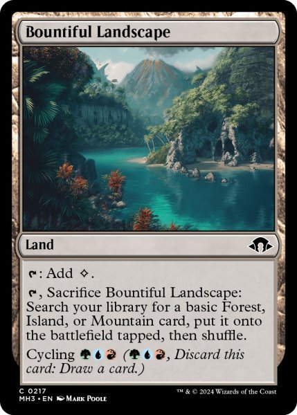 画像1: 【ENG】豊潤地帯/Bountiful Landscape[MTG_MH3_0217_C] (1)