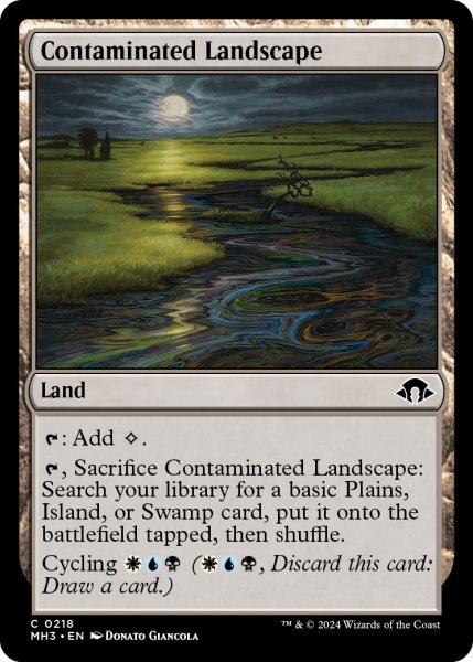 画像1: 【ENG】汚染地帯/Contaminated Landscape[MTG_MH3_0218_C] (1)