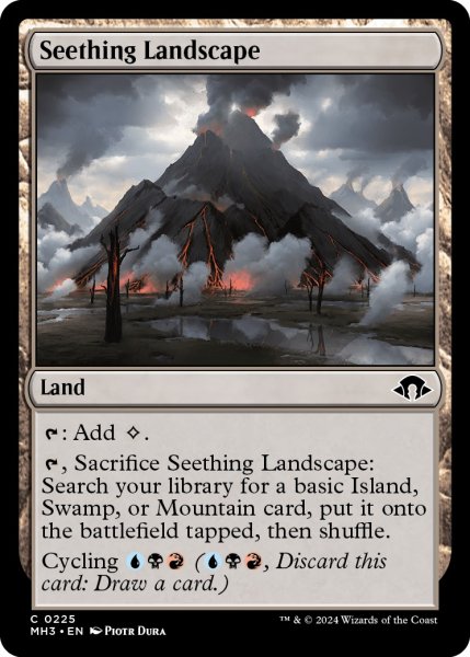 画像1: 【ENG】煮沸地帯/Seething Landscape[MTG_MH3_0225_C] (1)