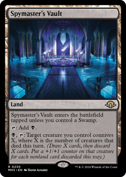 画像1: 【ENG】密偵長の大霊堂/Spymaster's Vault[MTG_MH3_0230_R] (1)