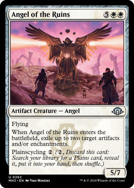 画像1: 【ENG】遺跡の天使/Angel of the Ruins[MTG_MH3_0262_U] (1)