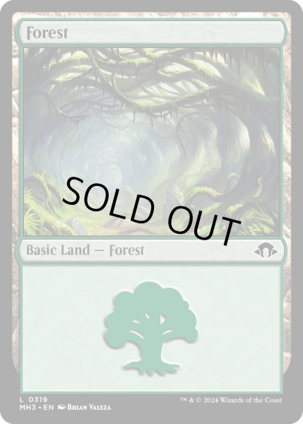 画像1: 【ENG】森/Forest[MTG_MH3_0319_L] (1)