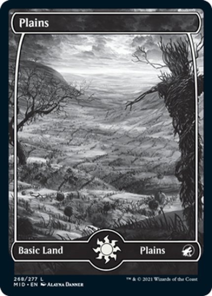 画像1: 【JPN】平地/Plains[MTG_MID_268L] (1)