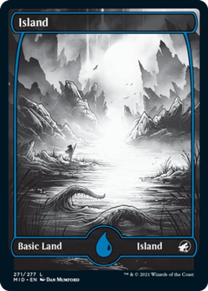 画像1: 【ENG】島/Island[MTG_MID_271L] (1)