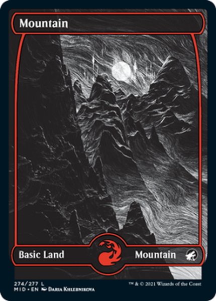 画像1: 【JPN】山/Mountain[MTG_MID_274L] (1)