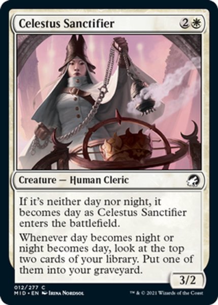 画像1: 【ENG】セレスタスの奉納者/Celestus Sanctifier[MTG_MID_012C] (1)