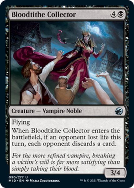 画像1: 【ENG】税血の徴収者/Bloodtithe Collector[MTG_MID_090U] (1)