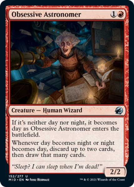 画像1: 【ENG】偏執的な天文学者/Obsessive Astronomer[MTG_MID_152U] (1)