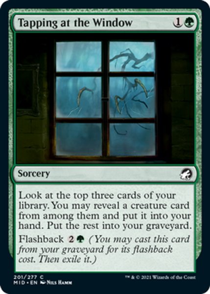 画像1: 【ENG】窓を叩く/Tapping at the Window[MTG_MID_201C] (1)