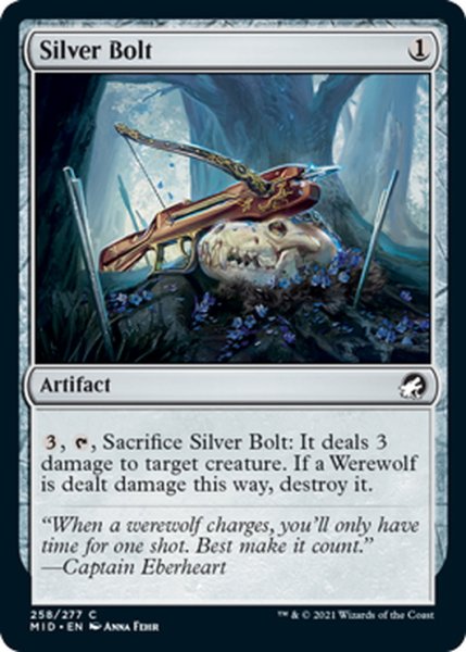 画像1: 【ENG】銀弾/Silver Bolt[MTG_MID_258C] (1)