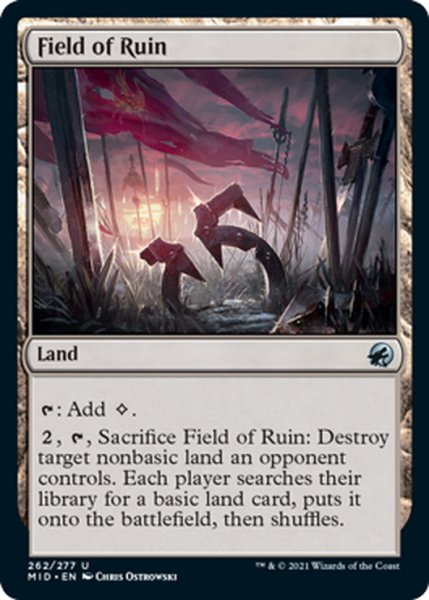 画像1: 【ENG】廃墟の地/Field of Ruin[MTG_MID_262U] (1)