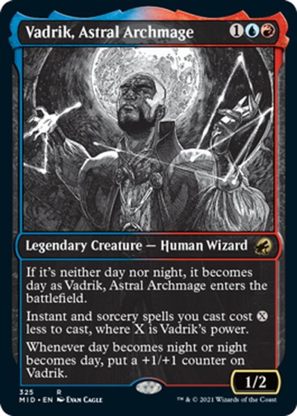 画像1: 【ENG】星の大魔導師、ヴァドリック/Vadrik, Astral Archmage[MTG_MID_325R] (1)