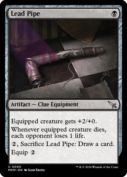 画像1: 【ENG】鉛パイプ/Lead Pipe[MTG_MKM_0090_U] (1)