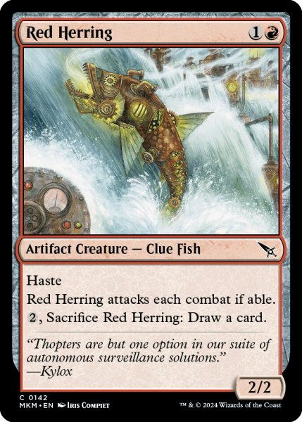 画像1: 【ENG】赤ニシン/Red Herring[MTG_MKM_0142_C] (1)