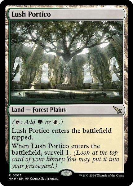 画像1: 【ENG】草萌ゆる玄関/Lush Portico[MTG_MKM_0263_R] (1)