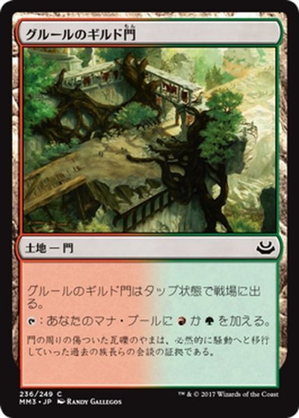 画像1: 【JPN】グルールのギルド門/Gruul Guildgate[MTG_MM3_236C] (1)