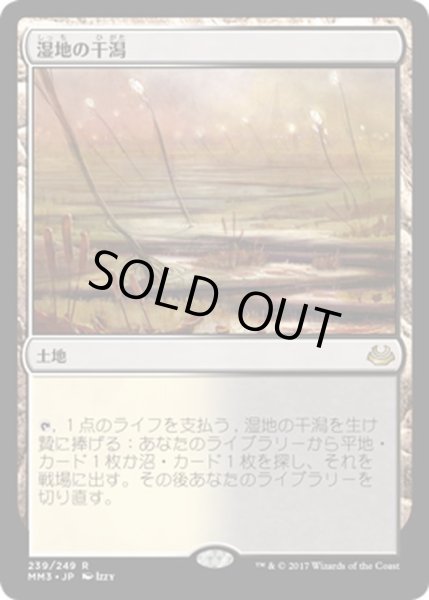 画像1: 【JPN】湿地の干潟/Marsh Flats[MTG_MM3_239R] (1)