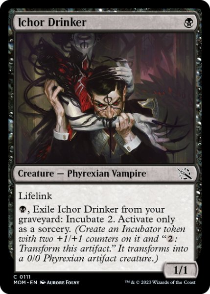 画像1: 【ENG】胆液飲み/Ichor Drinker[MTG_MOM_0111C] (1)