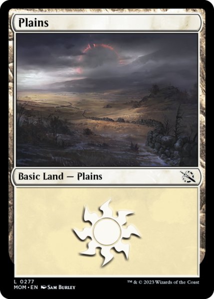 画像1: 【ENG】平地/Plains[MTG_MOM_0277L] (1)