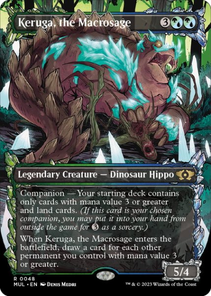 画像1: 【ENG】巨智、ケルーガ/Keruga, the Macrosage[MTG_MUL_0048R] (1)