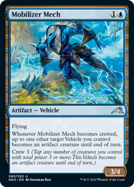 画像1: 【ENG】駆動メカ/Mobilizer Mech[MTG_NEO_065U] (1)