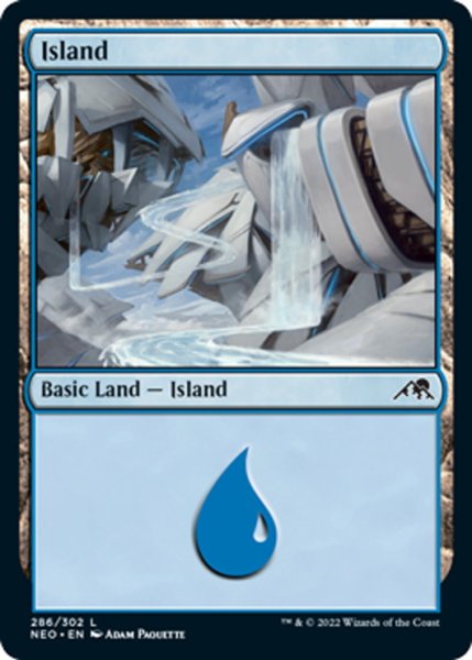 画像1: 【ENG】島/Island[MTG_NEO_286L] (1)