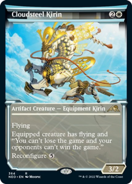 画像1: 【ENG】雲鋼の麒麟/Cloudsteel Kirin[MTG_NEO_364R] (1)