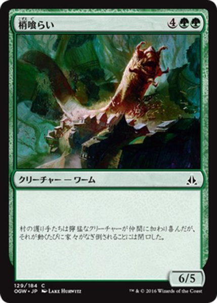 画像1: 【JPN】梢喰らい/Canopy Gorger[MTG_OGW_129C] (1)