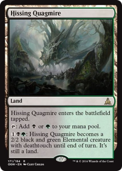 画像1: 【ENG】風切る泥沼/Hissing Quagmire[MTG_OGW_171R] (1)