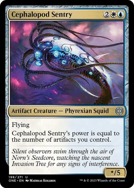 画像1: 【ENG】頭足類の歩哨/Cephalopod Sentry[MTG_ONE_198U] (1)