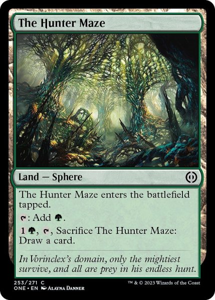 画像1: 【ENG】狩猟迷宮/The Hunter Maze[MTG_ONE_253C] (1)