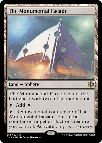 画像1: 【ENG】記念ファサード/The Monumental Facade[MTG_ONE_255R] (1)