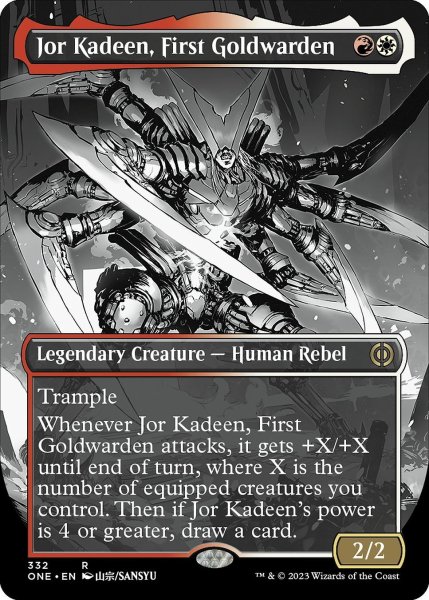 画像1: 【ENG】最初の黄金守護、ジョー・カディーン/Jor Kadeen, First Goldwarden[MTG_ONE_332R] (1)