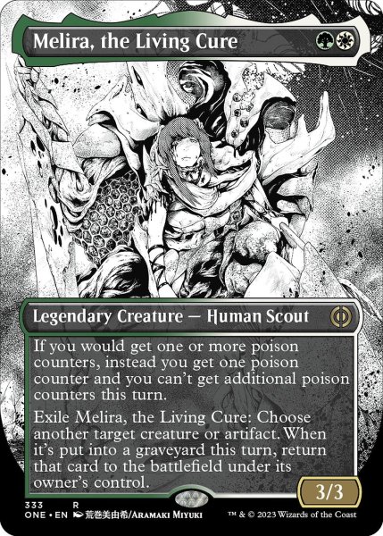 画像1: 【ENG】生ける治療、メリーラ/Melira, the Living Cure[MTG_ONE_333R] (1)