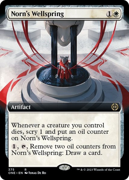 画像1: 【ENG】★Foil★ノーンの水源/Norn's Wellspring[MTG_ONE_375R] (1)