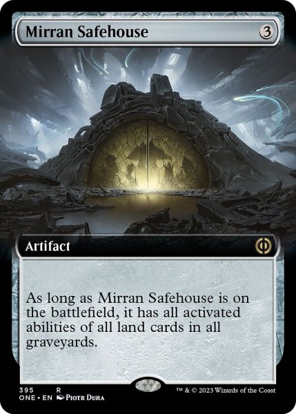 画像1: 【ENG】ミラディン人の隠れ家/Mirran Safehouse[MTG_ONE_395R] (1)