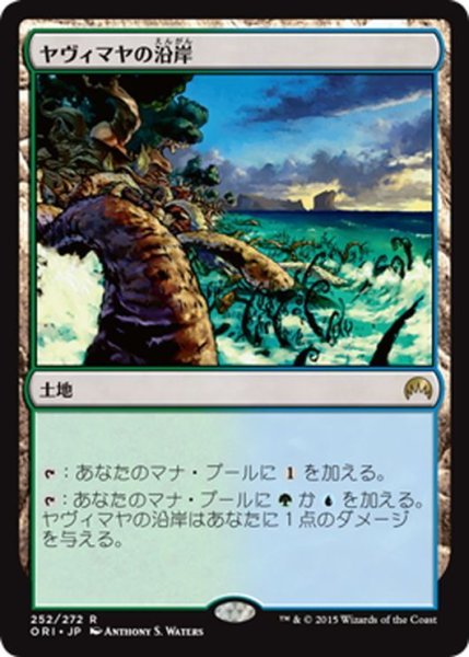 画像1: 【JPN】ヤヴィマヤの沿岸/Yavimaya Coast[MTG_ORI_252R] (1)