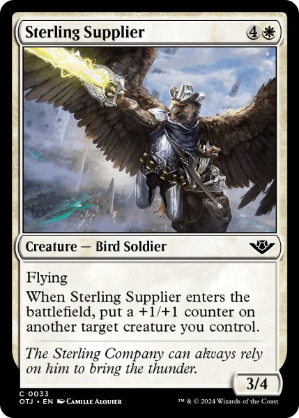 画像1: 【ENG】スターリング社の納品者/Sterling Supplier[MTG_OTJ_0033_C] (1)