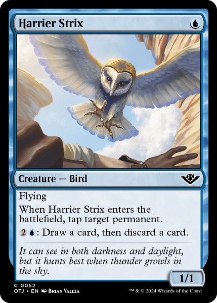 画像1: 【ENG】侵略の大梟/Harrier Strix[MTG_OTJ_0052_C] (1)