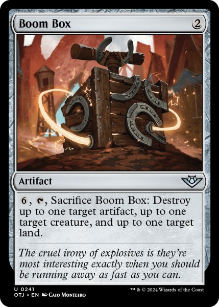 画像1: 【ENG】爆裂箱/Boom Box[MTG_OTJ_0241_U] (1)